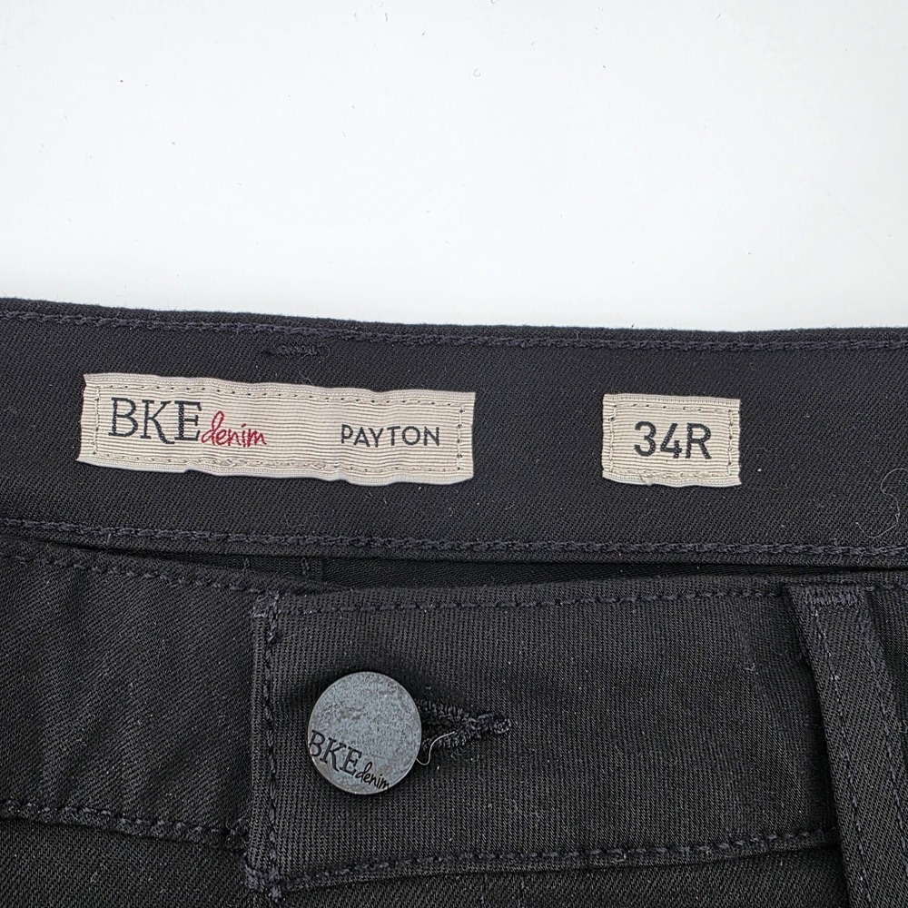 BKE Denim‎ Payton Black Jeans Women's Size 34Rx31.5 Stretch Comfy Preppy Casual